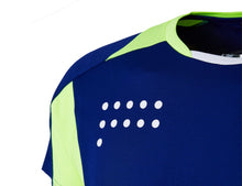 Load image into Gallery viewer, CHRIS Shirt (Blue/Lime)